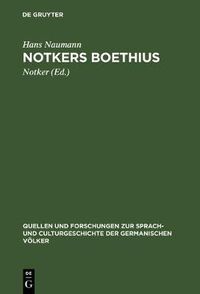 Cover image for Notkers Boethius