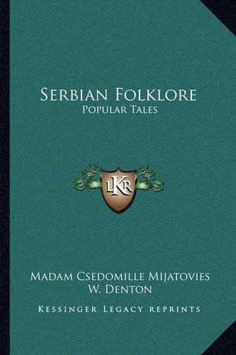 Cover image for Serbian Folklore: Popular Tales