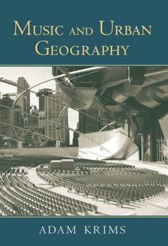 Cover image for Music and Urban Geography