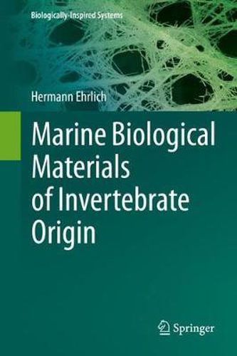 Cover image for Marine Biological Materials of Invertebrate Origin