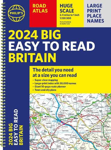 2024 Philip S Big Easy To Read Britain Road Atlas Philip S Maps   978184907626520230310 2 96az8j 