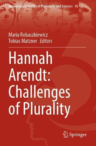 Cover image for Hannah Arendt: Challenges of Plurality