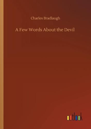 Cover image for A Few Words About the Devil