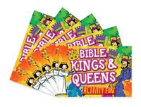 Cover image for Bible Kings & Queens Activity Fun: 5 Pack