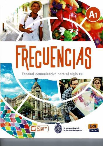 Cover image for Frecuencias A1: Student Book: Includes free coded access to the ELETeca and eBook for 18 months