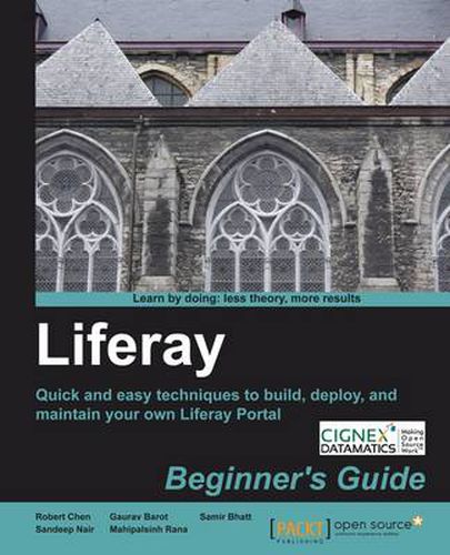 Cover image for Liferay Beginner's Guide