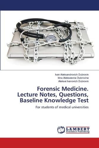 Cover image for Forensic Medicine. Lecture Notes, Questions, Baseline Knowledge Test