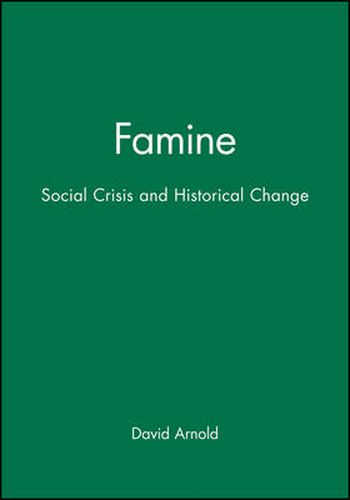 Cover image for Famine and the Crisis of Social Order