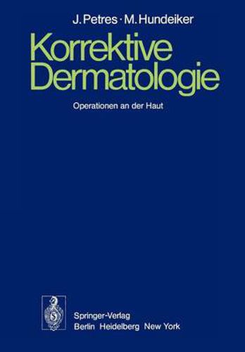 Cover image for Korrektive Dermatologie