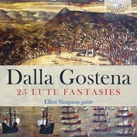 Cover image for Dalla Gostena: 25 Lute Fanatasies