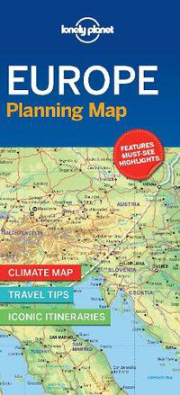 Cover image for Lonely Planet Europe Planning Map