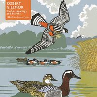 Cover image for Jigsaw: Robert Gillmor, Ducks, Falcons And Lapwings (1000-piece)