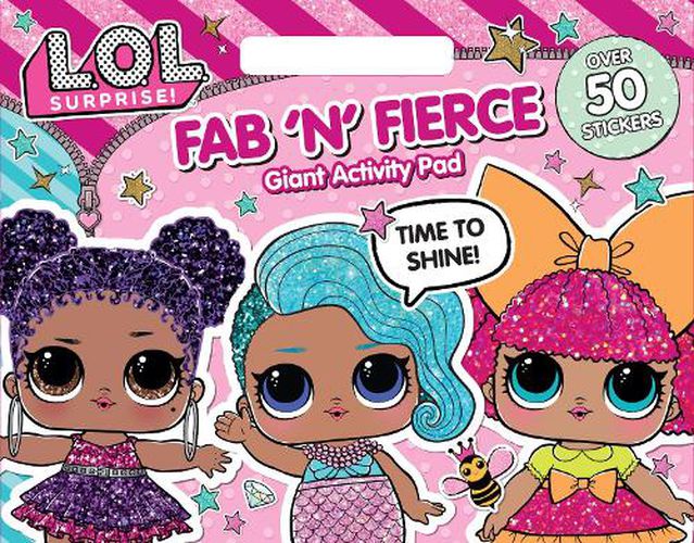 Cover image for L.O.L Surprise FAB 'n' Fierce Giant Activity Pad