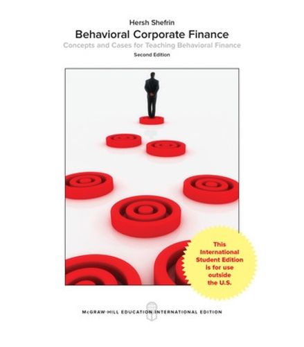 Cover image for Behavioral Corporate Finance