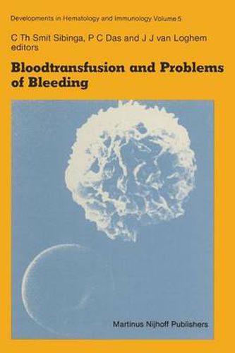 Cover image for Bloodtransfusion and Problems of Bleeding