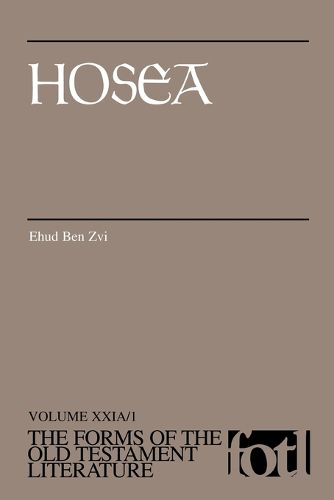 Cover image for Hosea