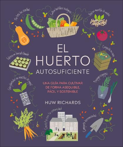 Cover image for El huerto autosuficiente (Grow Food for Free)