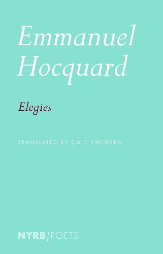 Cover image for Elegies