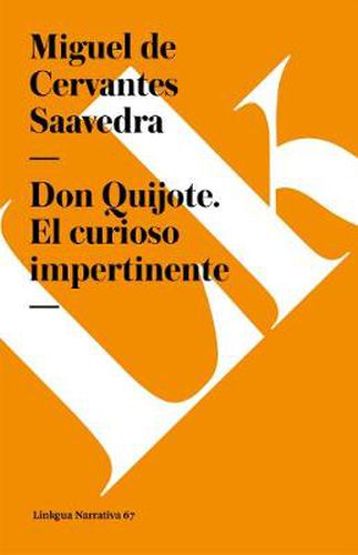 Cover image for Don Quijote. El curioso impertinente