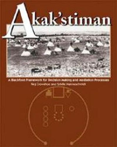 Cover image for Akak'stiman: A Blackfoot Framework for Decision-Making and Mediation Processes