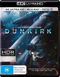 Cover image for Dunkirk | Blu-ray + UHD + UV