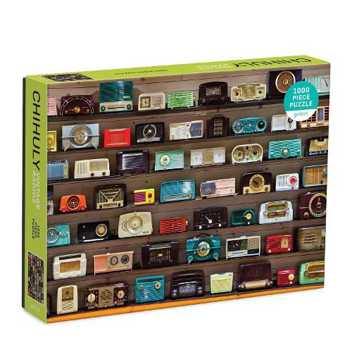 Cover image for Chihuly Vintage Radios 1000 Piece Puzzle