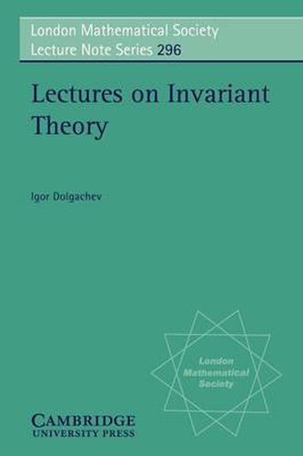 Cover image for Lectures on Invariant Theory