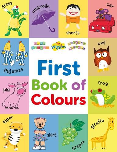 Cover image for ABC Kids and The Wiggles: First Book of Colours