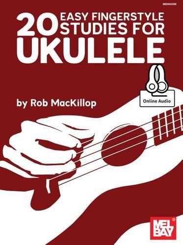 Cover image for 20 Easy Fingerstyle Studies For Ukulele