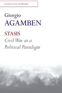 Cover image for STASIS: Civil War as a Political Paradigm