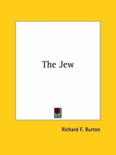 Cover image for The Jew