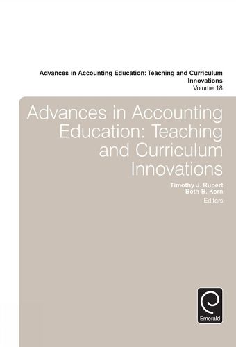 Cover image for Advances in Accounting Education: Teaching and Curriculum Innovations