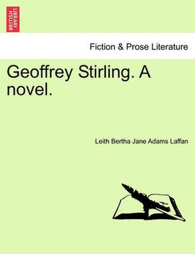 Cover image for Geoffrey Stirling. a Novel.