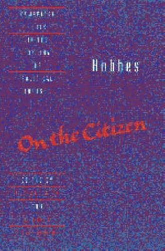 Cover image for Hobbes: On the Citizen