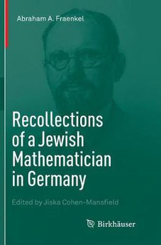 Cover image for Recollections of a Jewish Mathematician in Germany