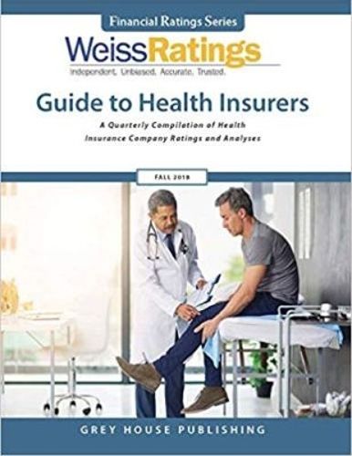 Cover image for Weiss Ratings Guide to Health Insurers, Fall 2018