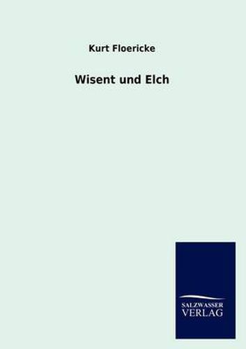 Cover image for Wisent und Elch