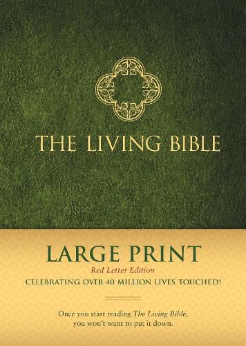 Cover image for Living Bible Large Print Red Letter Edition, The