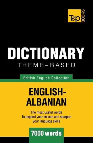 Cover image for Theme-based dictionary British English-Albanian - 7000 words