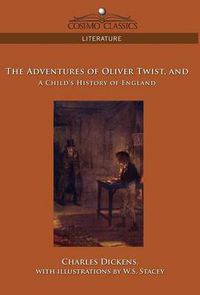 Cover image for The Adventures of Oliver Twist and a Child's History of England