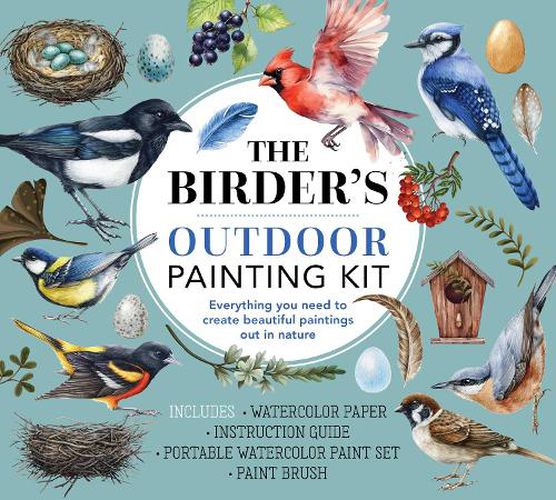 Cover image for The Birder's Outdoor Painting Kit