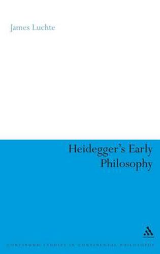 Cover image for Heidegger's Early Philosophy: The Phenomenology of Ecstatic Temporality