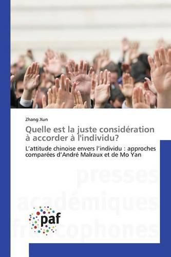 Cover image for Quelle Est La Juste Consideration A Accorder A l'Individu?