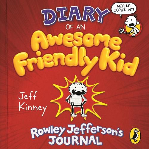 Cover image for Diary of an Awesome Friendly Kid: Rowley Jefferson's Journal