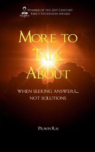 Cover image for More to Talk About-when seeking answers... not solutions