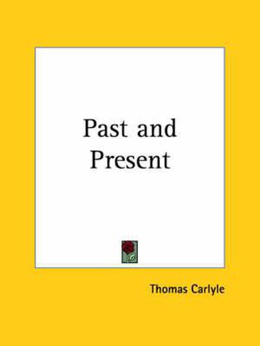 Cover image for Past and Present (1909)