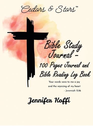Cover image for Bible Study Journal - 100 Pages Journal and Bible Reading Log Book
