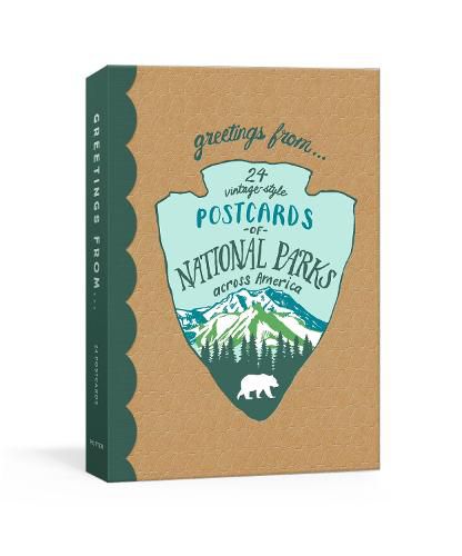 Greetings From: 24 Vintage-Style Postcards from National Parks Across America