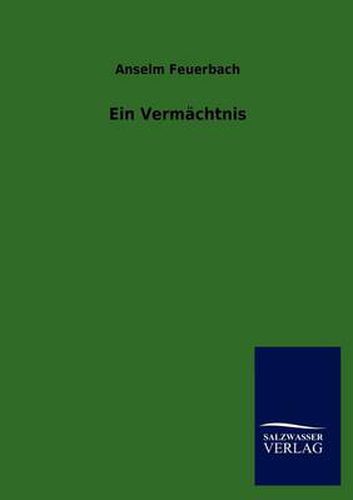 Cover image for Ein Vermachtnis