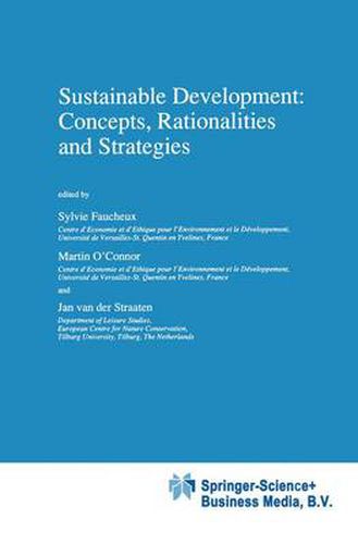 Cover image for Sustainable Development: Concepts, Rationalities and Strategies